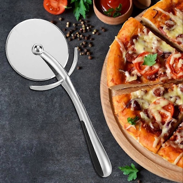 Professionel Multifunktionel Zinklegering Kage Pizza Hjul Skærer Køkkenudstyr