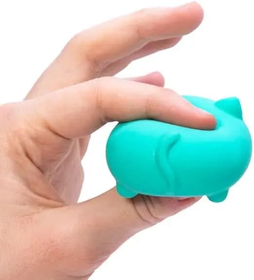 Cool Cats Squishy 3-pak katte-stressbolde, bløde klemmevenlige kattelegetøj, langsomt stigende fidget-legetøj til børn og voksne