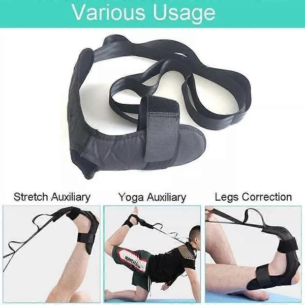 Strap Stretching Strap til lændesmerter, af stramme muskler 155cm