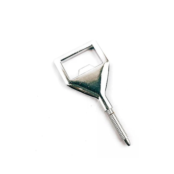 Metall Flasköppnare Kit 8-pack Tom Rostfritt Stål Öppnare Insats Gör-det-själv Metall Ölöppnare Fyrkantig O