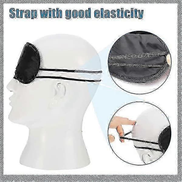 10-pack Ögonmask Skuggskydd Ögonbindel Resesömnmask, Vit