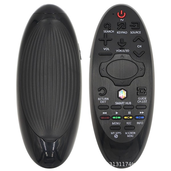 1 Universalfjernkontroll for Samsung TV-fjernkontroll BN59-01184D 01181D 01182D 01185D 01182G Smart TV-fjernkontroll 13,2*5*2,3cm Svart