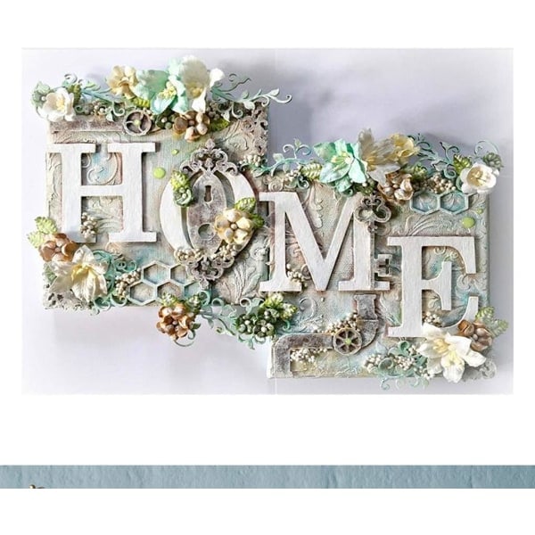 DIY 5D Diamantmaleri etter tall Kit HJEM Diamantkunst Full