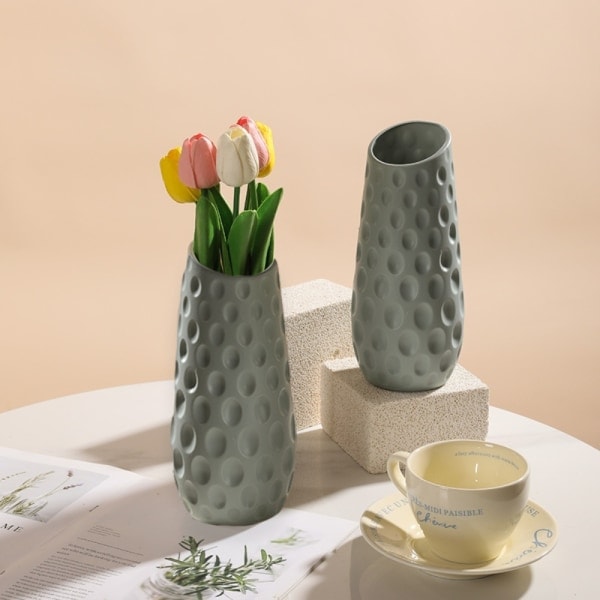 Blomvas Blomkruka GRÅ Grå