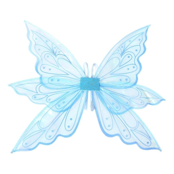 Fjärilsvingar, Fairy Wings, Fjärilsvingar för dam, Fairy Wings för flickor vuxna, Dam Flickor Fai Guldförgyllning