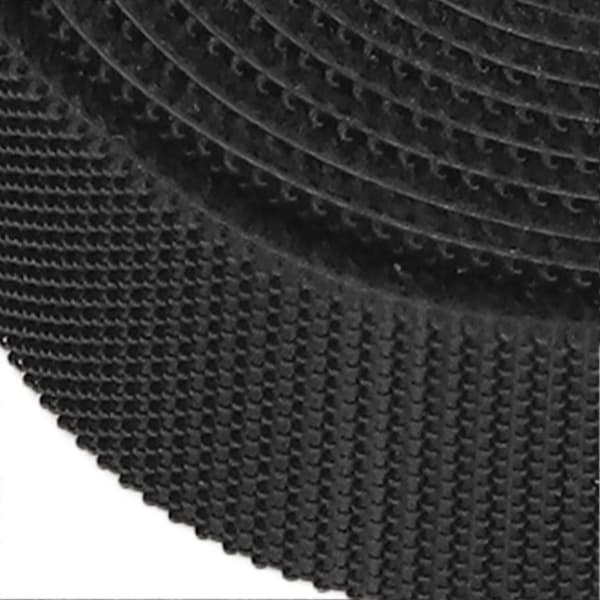 Genanvendelige nylon kabelbindere med velcro lukning til kabelstyring, 10 meter