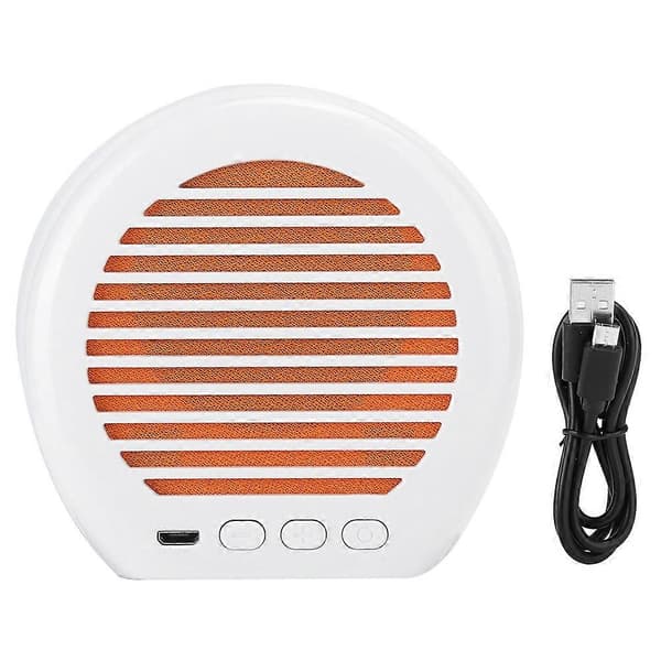 Kuddehögtalare Högtalare Under Kudde Hög Kvalitet Multifunktionell Bluetooth-högtalare Vitt Brus Orange/1 set