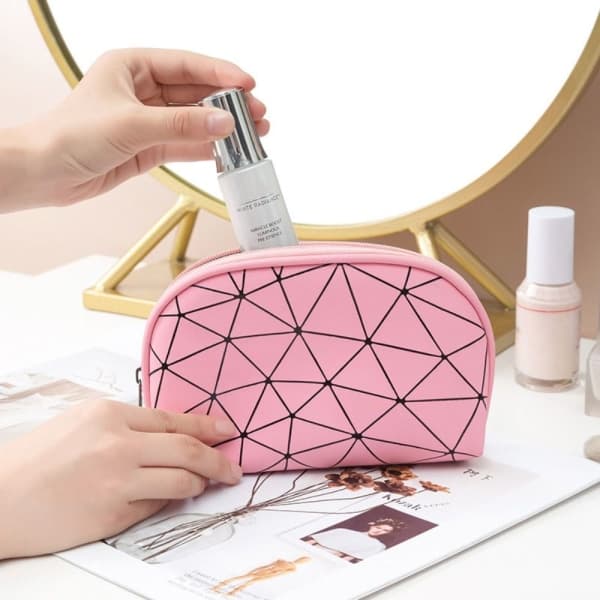 Kvinner Kosmetikkveske Toalettmappe ROSA pink