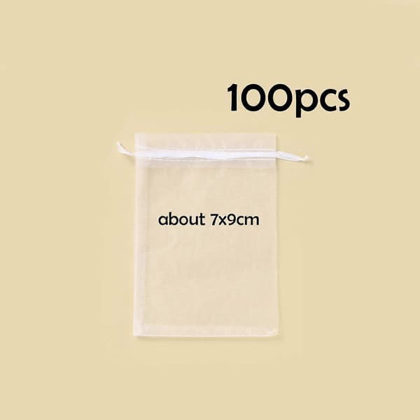 100 st sckchen jul sckchen vit påse sckchen presentpåse sckli
