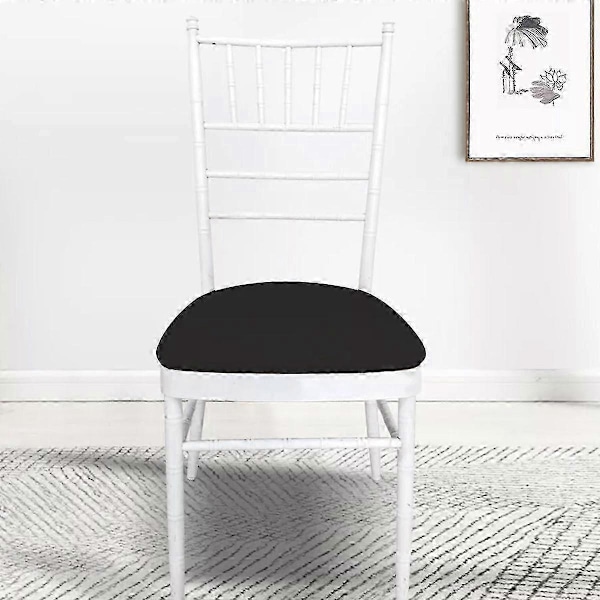 Vadderat runt barstolsskydd, canvasmaterial för flera tillfällen, enkel och stilren design för en touch av elegans