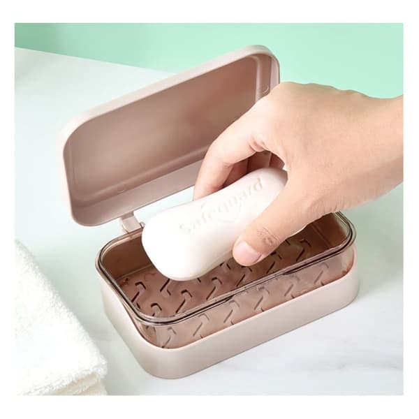 Plast Case Såpeholder ROSA - spot sales Rosa