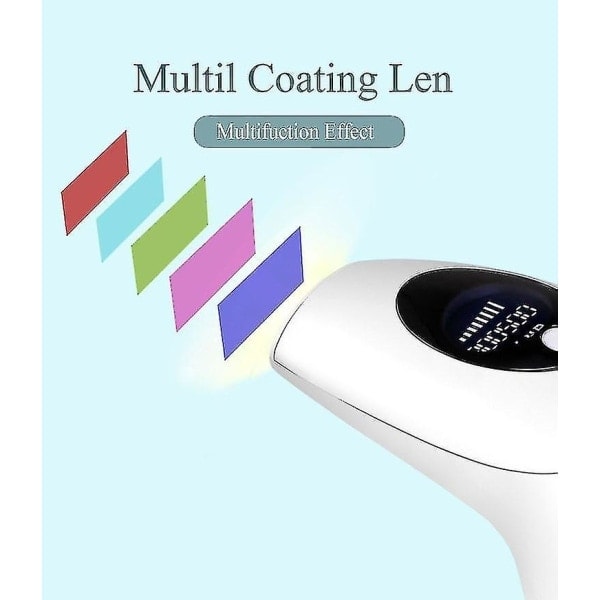 Professionel IPL-epilator Laser Hårfjerning Fotoepilator Maskine Remover Ansigts Krop Foto Permanent Pulserende Lys Enhed