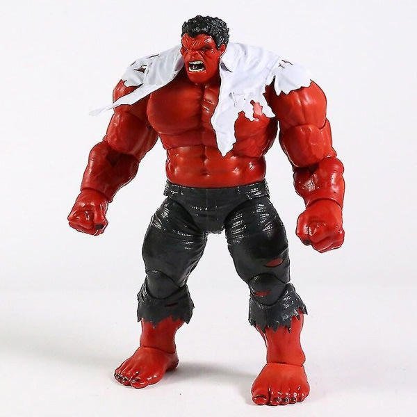 Marvel Legends The Grey Red Hulk Samlarfigur 21cm RÖD