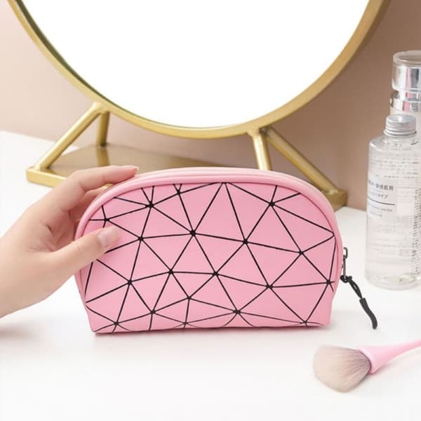 Kvinner Kosmetikkveske Toalettmappe ROSA pink