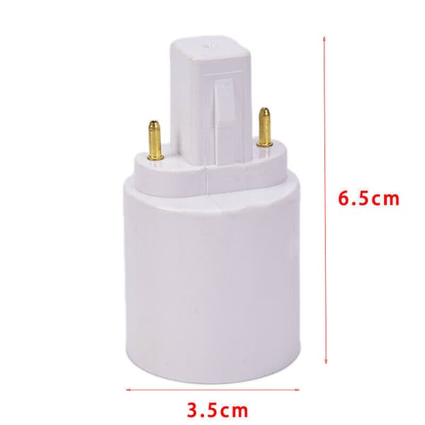 4 kpl Gx24q - E26/E27 -kanta-adapterin lampunpidike