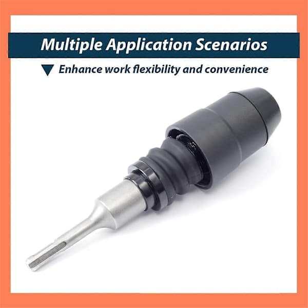 Adapter til SDS-Plus til SDS-Max 8-1/4 tommer lang Kompatibel med borehammere Legeret stål Adapter-WELLNGS
