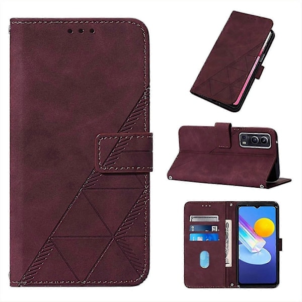 Nytt Deksel Kompatibelt Med Vivo Y72 5g/ Y52 5g Crossbody Lommebokdeksel