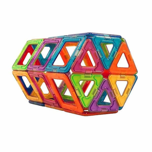 100-delars 3D DIY Magnetisk Byggklossbräda för Barn (DMZ)