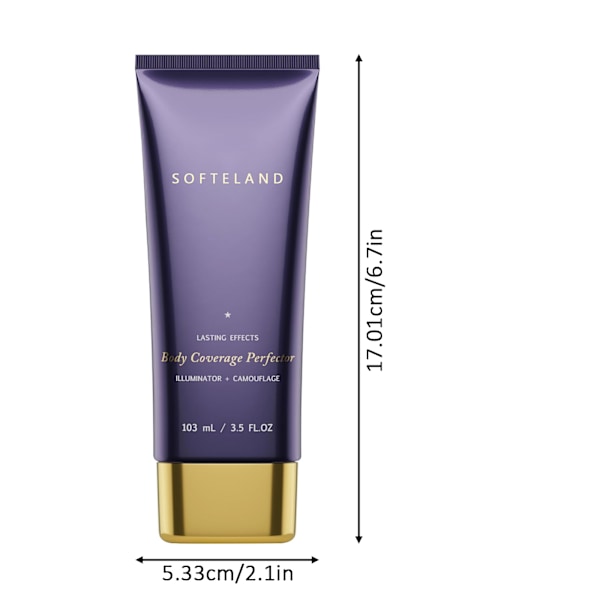 Body Coverage Perfector, vedenkestävä tatuointeja peittävä meikki, siirtymätön peitevoide vartalomeikki, pitkäkestoinen vartalomeikkivoide 1