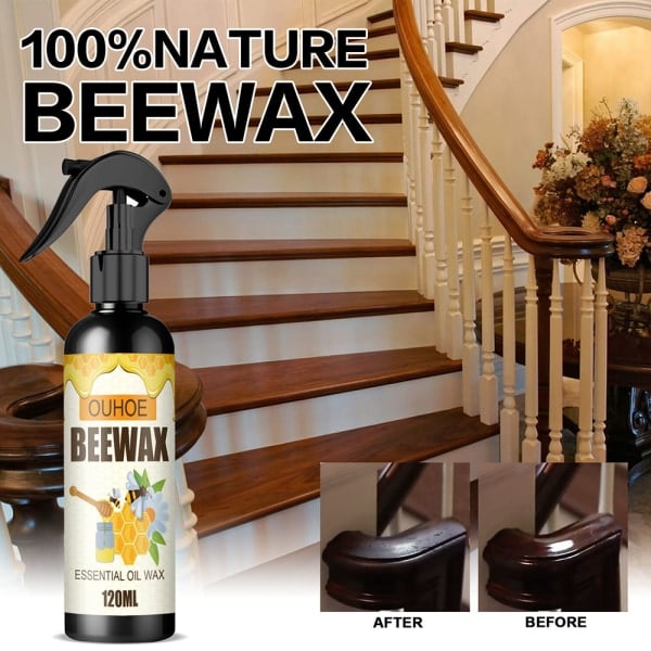 120ML Möbel Bivax Spray Återställ Glans Funitures Dimspray för Trämöbler 120ml