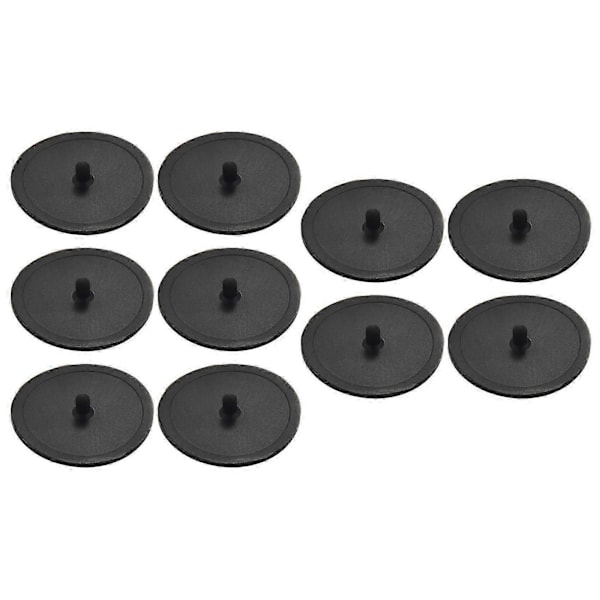 10X Blindfilter Backflush Disk Gummi för Espressomaskiner Brygghuvud Backspolningspackning