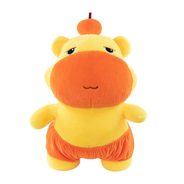 Capybara Lulu plyschdocka hudvänlig docka roligt sött uttryck tecknad leksak flickpresent 60cm