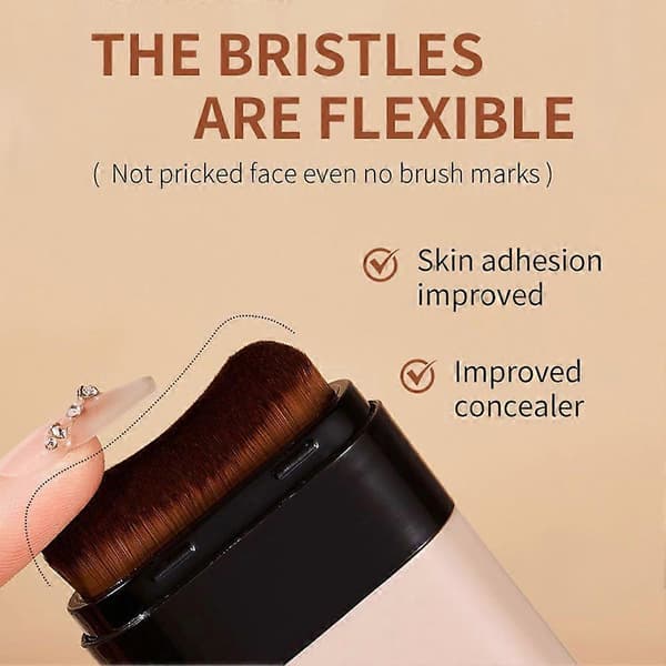 TVLV kremstiftfoundation (med børste), Essence highlighting stick, langvarig concealerstift