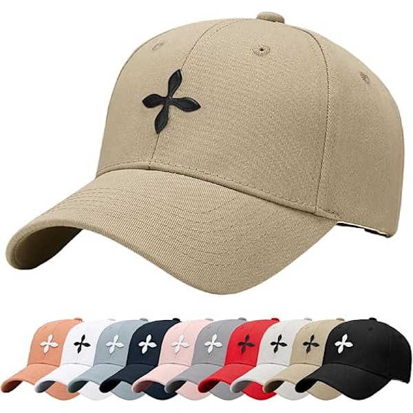 Broderet Baseball Kasket Unisex Justerbar Åndbar Casual