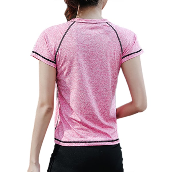 5. sæt for kvinnor löpning yoga bh leggings sæt light pink,XL