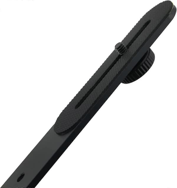 1/4\" Dubbel Kameramontering Blixtfäste 27cm/10.6\" Dubbel Kameramontering Hårdvara Blixtförlängningsstång