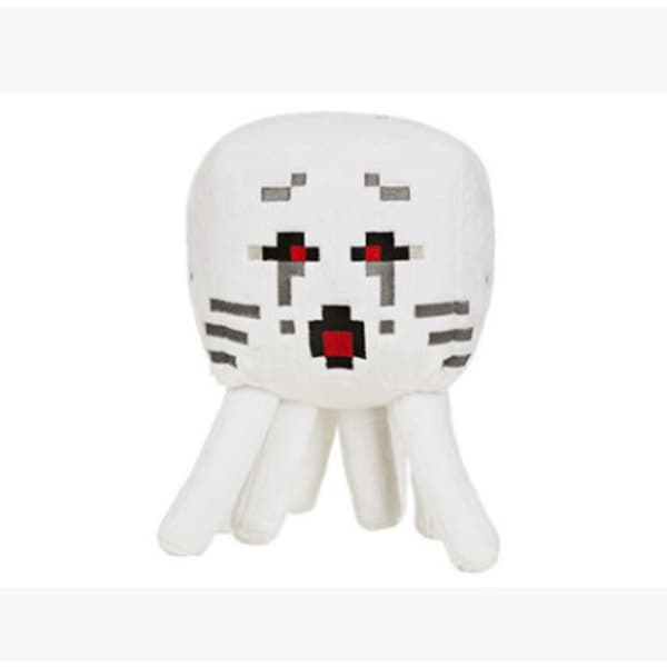 Minecraft Ghast Plysch Gosedjur Kudde - Supermjuk Polyester Mikrofiber