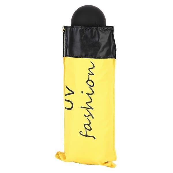 Mini Portabelt UV-skyddsparaply, Ultralätt Hopfällbart Paraply