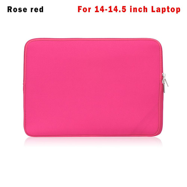Laptopfodral i ROSA RÖD för 14-14,5 tum