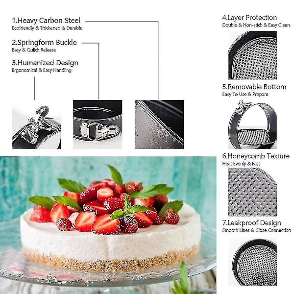Karbonstål Gresskarkakeform 26 cm Bakeform Kakeformsett