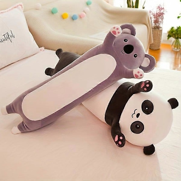 Jättepanda Kudde Plyschleksak Docka Flicka Sovande Långbenta Tygdocka Barn Födelsedagspresent Koala