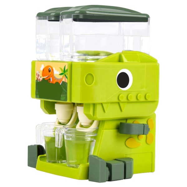 Lasten leikkimökkilelut dinosaurus vesiautomaatti lelut CAN annostella vettä pieni lasten juomakone vihreä