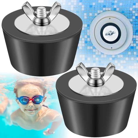 Pool vinterpropper, 2 stk. poolpropper, 1,25-1,5 tommer / 32-38 mm vinterprop, vintervedligeholdelsesfitting til poolrør.