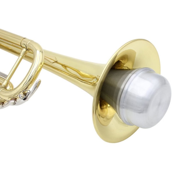 Letvægts øvelses-trompetlyddæmper i aluminium til jazz