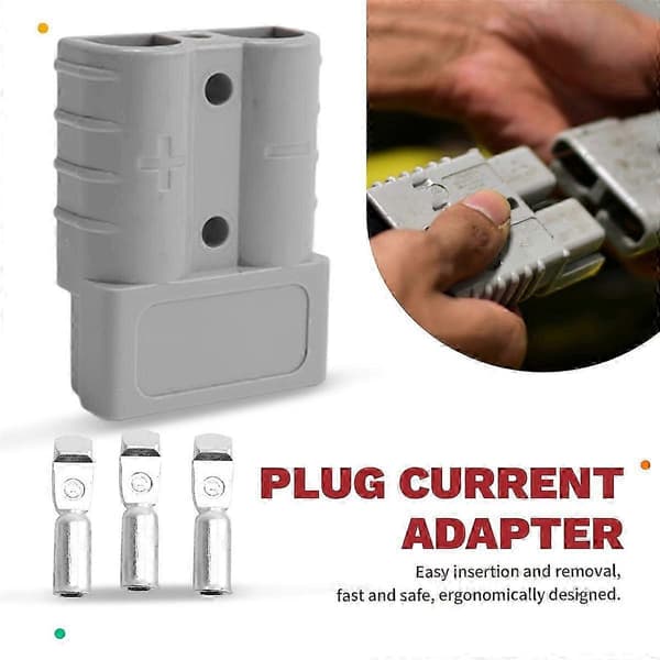 10 st för Anderson Style Plug Connectors DC Power Tool 50A 12-24V