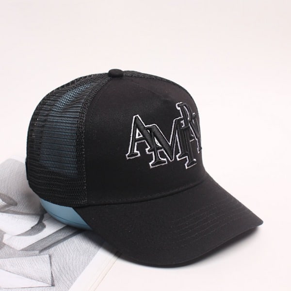 AMIRI mode baseball kasket broderet spids kasket casual alsidig herre og dame trucker kasket fiskekasket 1 stk
