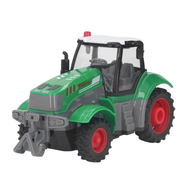 Head Farm Tractor Inertia Powered Glatte Kanter Farmer Truck Construction Legetøj til indendørs udendørs leg