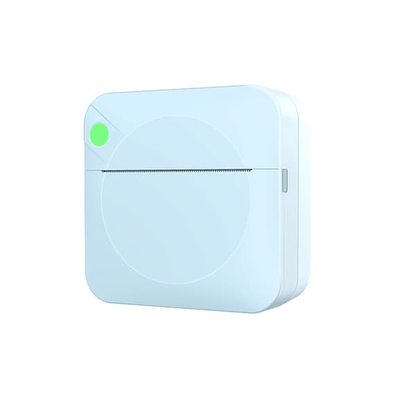 Mini etiketprinter Bluetooth-forbindelse fotoløsning studerende forkerte spørgsmål lommeprinter