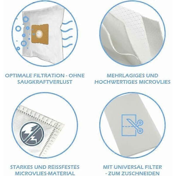 20 støvsugerposer for Hoover Telios Plus TE70
