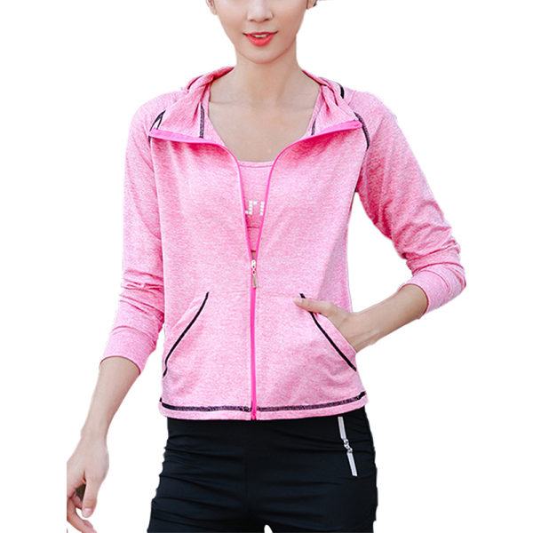 5st/ set för kvinnor löpning yoga bh leggings set light pink,M
