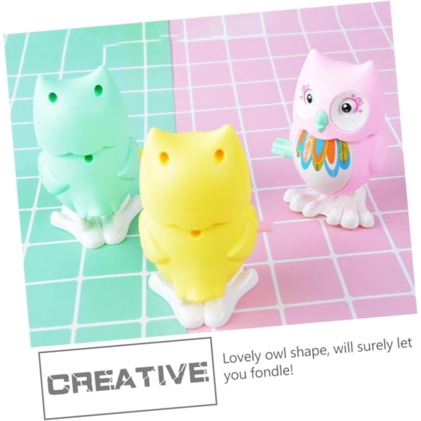 Vaguelly 3-pack Uppdragsleksak Klockverksleksaker Uggleleksaker Jul STO Gåvor Tecknad