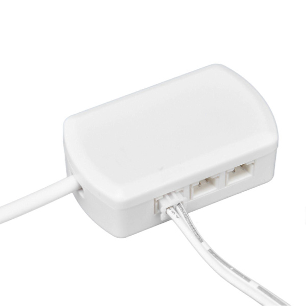 LED Underskabslampe, USB-drevet, Dæmpbart hvidt lys, LED Vitrineskabslampe med 3 installationsmetoder, 1 for 4