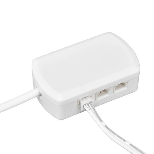 LED Underskapbelysning, USB-drevet, dimbar hvit belysning, LED-utstillingslys med 3 installasjonsmetoder, 1 for 4