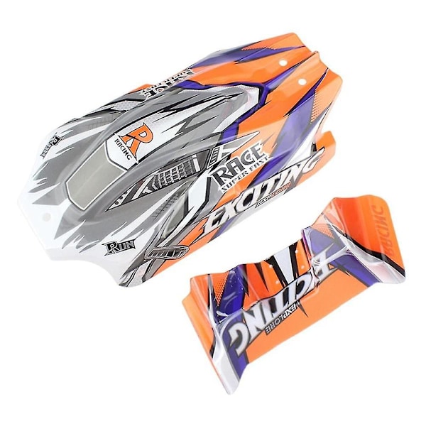 For 124010 124008 1/12 Rc Bil Reservedeler Bilskall 124010-2817 (oransje)