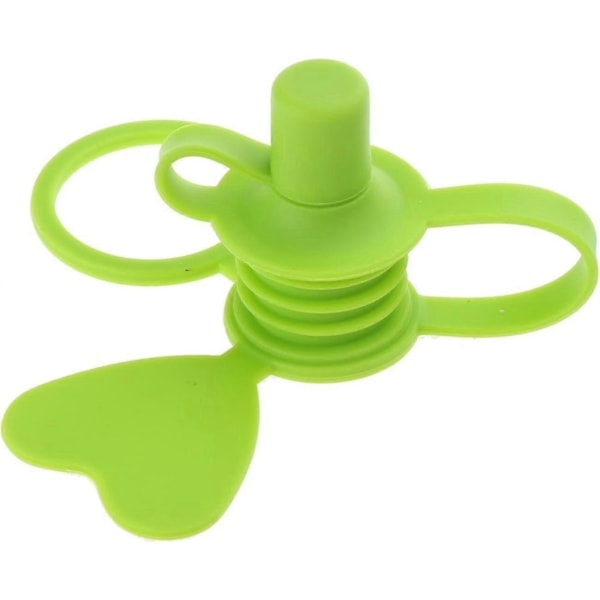 Lekkasjesikker Silikonflaskelokk Adapter - 4 stk, Portabel og Beskytter Barn & Voksnes Munn