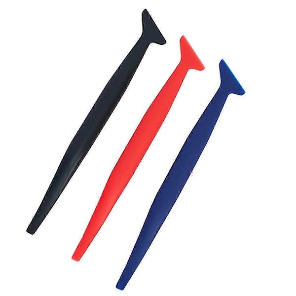 Micro Wrap Squeegee, Fleksibel Micro Squeegee for Presis Vinylapplikasjon, 16 stk Komplett Full Wrap Kit for Logoproduksjon og Vindusfilming, Ideell